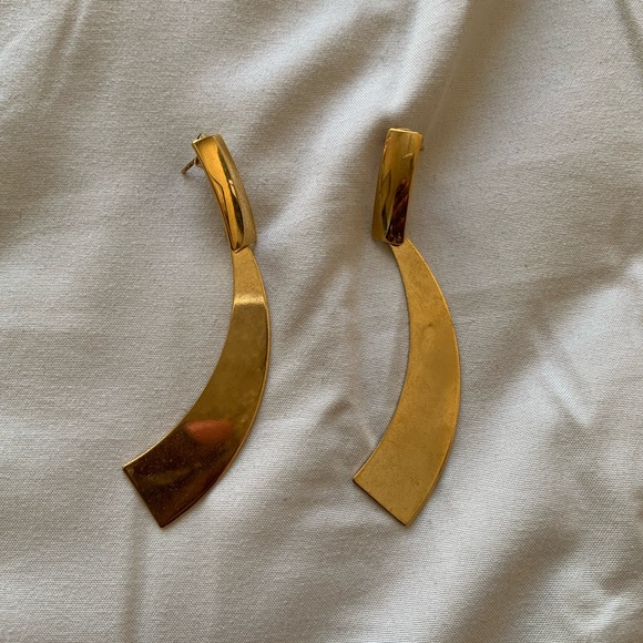 Gold Statement Earrings